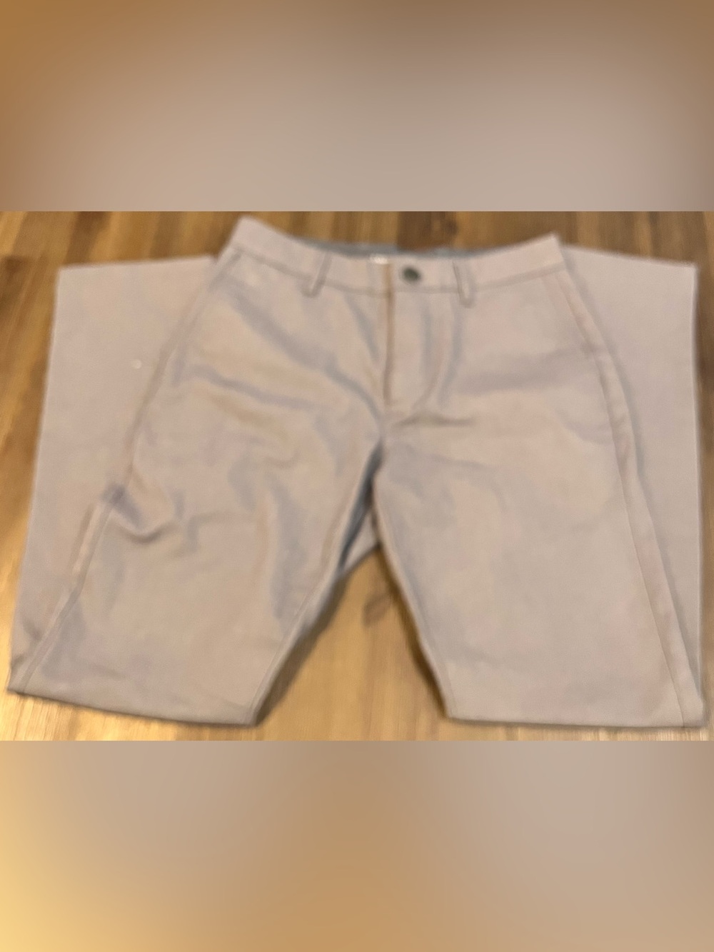 Old Navy Gray Dress Pants with Button Waist